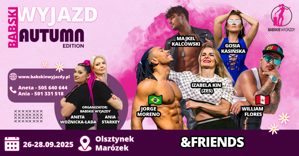 babski wyjazd zumba olsztynek
